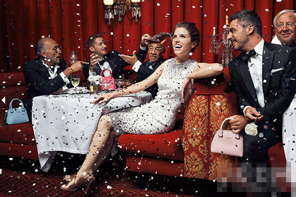 Anna Kendrick endorsement Kate Spade 2014 Holiday Series (2)