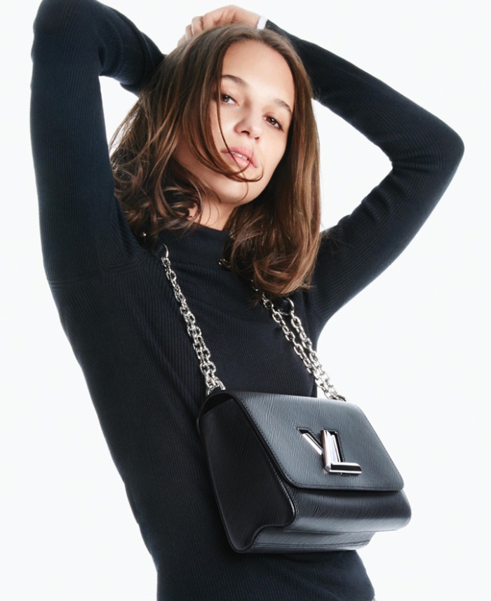 Louis Vuitton handbags 2016 Spring Summer advertising large Twist (2)