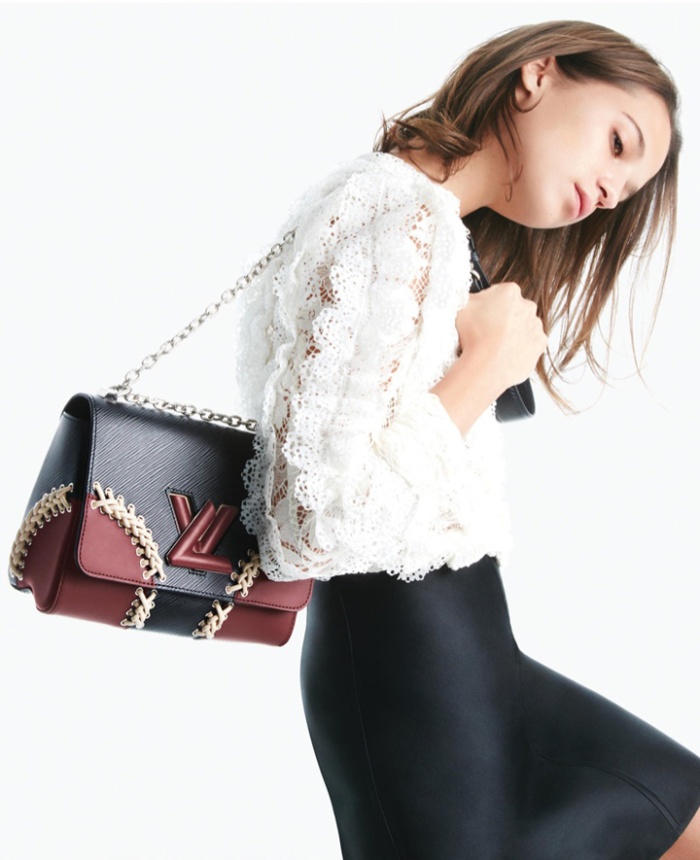 Louis Vuitton handbags 2016 Spring Summer advertising large Twist (3)
